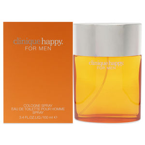 BULK - Clinique Happy Cologne Spray by Clinique for Men - 3.4 oz EDT Spray -2pcs